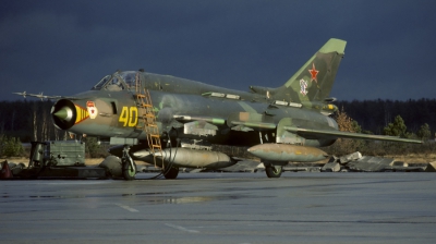 Photo ID 17370 by Marcel Bos. Russia Air Force Sukhoi Su 22M4 Fitter K, 40 YELLOW
