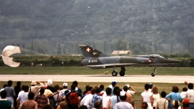 Photo ID 134312 by Martin Thoeni - Powerplanes. Switzerland Air Force Dassault Mirage IIIRS, R 2111