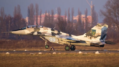 Photo ID 133962 by Antoha. Ukraine Air Force Mikoyan Gurevich MiG 29UB 9 51, 99 WHITE