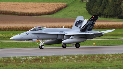 Photo ID 135018 by Agata Maria Weksej. Switzerland Air Force McDonnell Douglas F A 18C Hornet, J 5018