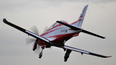 Photo ID 135063 by Martin Thoeni - Powerplanes. Switzerland Air Force Pilatus PC 21, A 104