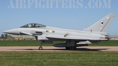 Photo ID 1749 by James Shelbourn. UK Air Force Eurofighter Typhoon F2, ZJ932