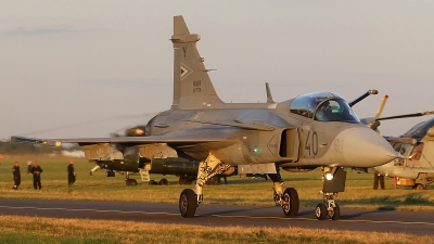 Photo ID 134715 by Paul Newbold. Hungary Air Force Saab JAS 39C Gripen, 40