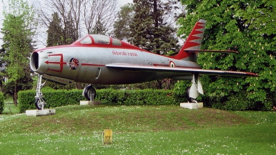 Photo ID 17517 by Giorgio Pitteri. Italy Air Force Republic F 84F Thunderstreak, MM53 6740