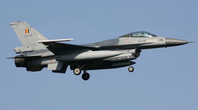 Photo ID 134955 by Arie van Groen. Belgium Air Force General Dynamics F 16AM Fighting Falcon, FA 70