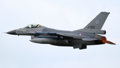 Photo ID 135044 by Maurice Kockro. Netherlands Air Force General Dynamics F 16AM Fighting Falcon, J 513