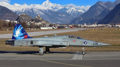 Photo ID 135042 by Ron Kellenaers. Switzerland Air Force Northrop F 5E Tiger II, J 3038