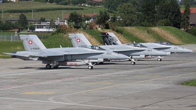 Photo ID 135395 by Andreas Weber. Switzerland Air Force McDonnell Douglas F A 18C Hornet, J 5003