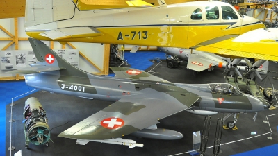 Photo ID 135554 by Martin Thoeni - Powerplanes. Switzerland Air Force Hawker Hunter F58, J 4001