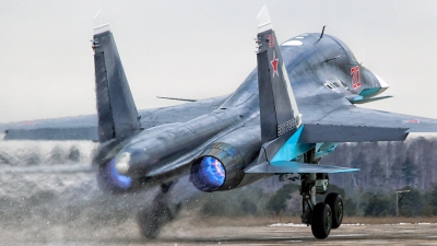 Photo ID 135754 by Sergey Chaikovsky. Russia Air Force Sukhoi Su 34 Fullback, 20 RED