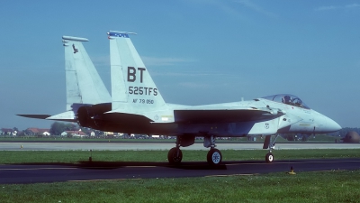 Photo ID 135802 by Rainer Mueller. USA Air Force McDonnell Douglas F 15C Eagle, 79 0050