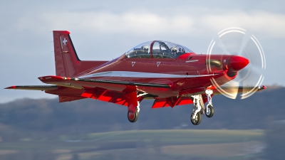 Photo ID 136136 by Niels Roman / VORTEX-images. Switzerland Air Force Pilatus PC 21, A 101