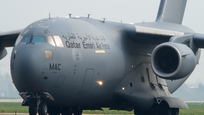 Photo ID 136246 by Fabrizio Berni. Qatar Emiri Air Force Boeing C 17A Globemaster III, A7 MAC