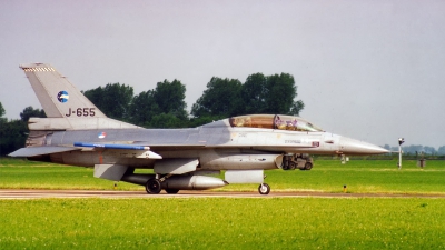 Photo ID 136491 by Jan Eenling. Netherlands Air Force General Dynamics F 16B Fighting Falcon, J 655