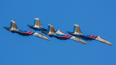 Photo ID 136495 by Gyula Rácz. Russia Air Force Sukhoi Su 27UB, 20 BLUE