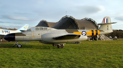 Photo ID 136526 by Chris Albutt. UK Air Force Gloster Meteor TT 20, WM234