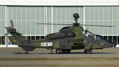 Photo ID 17788 by Peter Seidel. Germany Army Eurocopter EC 665 Tiger UHT, 98 15