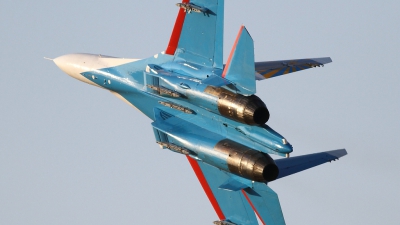 Photo ID 137484 by Maurice Kockro. Russia Air Force Sukhoi Su 27UB, 20 BLUE