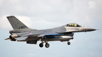 Photo ID 137944 by Jan Eenling. Netherlands Air Force General Dynamics F 16AM Fighting Falcon, J 877
