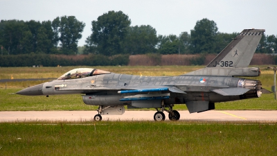 Photo ID 139909 by Jan Eenling. Netherlands Air Force General Dynamics F 16AM Fighting Falcon, J 362