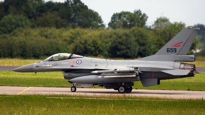 Photo ID 137974 by Jan Eenling. Norway Air Force General Dynamics F 16AM Fighting Falcon, 659