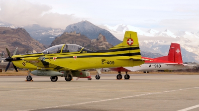Photo ID 137949 by Sven Zimmermann. Switzerland Air Force Pilatus PC 9, C 409