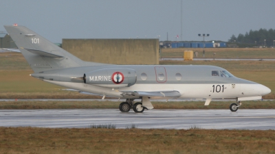 Photo ID 17961 by Andy Walker. France Navy Dassault Falcon 10MER, 101