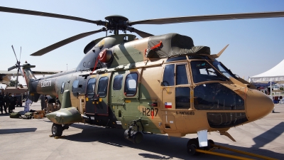 Photo ID 138228 by Lukas Kinneswenger. Chile Army Aerospatiale AS 532AL Cougar, H 287