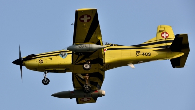 Photo ID 138423 by Martin Thoeni - Powerplanes. Switzerland Air Force Pilatus PC 9A, C 409