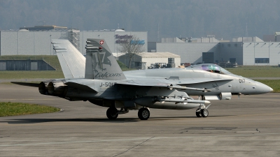 Photo ID 138552 by Martin Thoeni - Powerplanes. Switzerland Air Force McDonnell Douglas F A 18C Hornet, J 5017