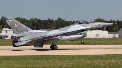 Photo ID 138414 by Piotr Nowak. Poland Air Force General Dynamics F 16C Fighting Falcon, 4073