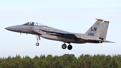 Photo ID 138448 by Carl Brent. USA Air Force McDonnell Douglas F 15C Eagle, 86 0160