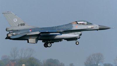 Photo ID 138559 by Rainer Mueller. Netherlands Air Force General Dynamics F 16AM Fighting Falcon, J 881
