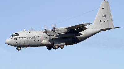 Photo ID 138795 by Niels Roman / VORTEX-images. Netherlands Air Force Lockheed C 130H Hercules L 382, G 781