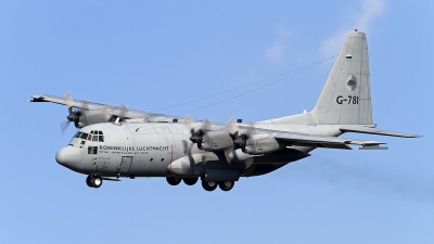 Photo ID 138749 by Niels Roman / VORTEX-images. Netherlands Air Force Lockheed C 130H Hercules L 382, G 781