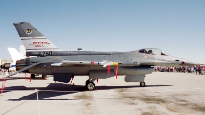 Photo ID 18047 by Michael Baldock. USA Air Force General Dynamics F 16A AFTI Fighting Falcon, 75 0750