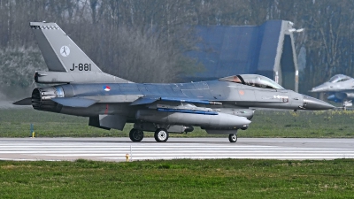 Photo ID 138853 by Rainer Mueller. Netherlands Air Force General Dynamics F 16AM Fighting Falcon, J 881
