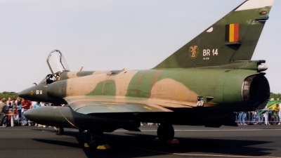 Photo ID 139007 by Jan Eenling. Belgium Air Force Dassault Mirage 5BR, BR14