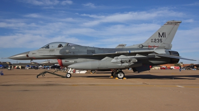 Photo ID 18097 by Jonathan Derden - Jetwash Images. USA Air Force General Dynamics F 16C Fighting Falcon, 86 0235