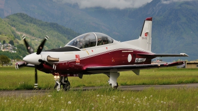 Photo ID 139736 by Martin Thoeni - Powerplanes. Qatar Emiri Air Force Pilatus PC 21, HB HVC