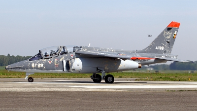 Photo ID 139762 by Carl Brent. Belgium Air Force Dassault Dornier Alpha Jet 1B, AT29