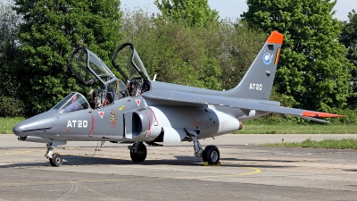 Photo ID 139763 by Carl Brent. Belgium Air Force Dassault Dornier Alpha Jet 1B, AT20