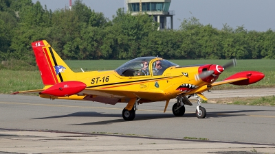 Photo ID 139849 by Carl Brent. Belgium Air Force SIAI Marchetti SF 260M, ST 16