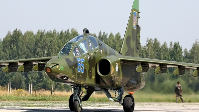Photo ID 140054 by Carl Brent. Ukraine Air Force Sukhoi Su 25UB,  
