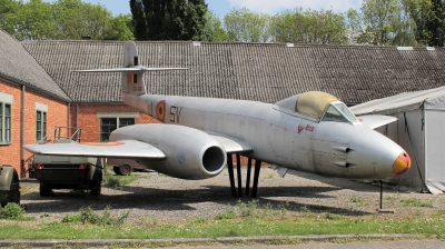 Photo ID 140840 by kristof stuer. Belgium Air Force Gloster Meteor F 8, EG 79