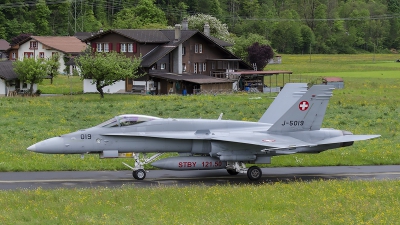 Photo ID 140967 by Caspar Smit. Switzerland Air Force McDonnell Douglas F A 18C Hornet, J 5019