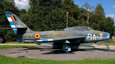 Photo ID 140983 by Alex Staruszkiewicz. Belgium Air Force Republic F 84F Thunderstreak, FU 66