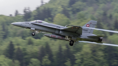 Photo ID 141004 by Caspar Smit. Switzerland Air Force McDonnell Douglas F A 18C Hornet, J 5025