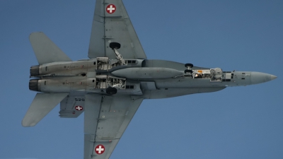 Photo ID 141155 by Sven Zimmermann. Switzerland Air Force McDonnell Douglas F A 18C Hornet, J 5025