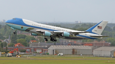 Photo ID 141230 by Matthias Bienentreu. USA Air Force Boeing VC 25A 747 2G4B, 92 9000